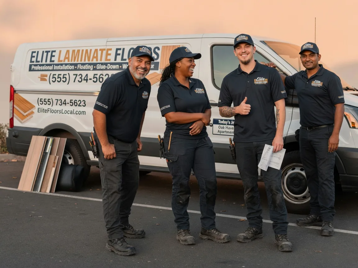 Laminate flooring installation company in Brownsville, MN